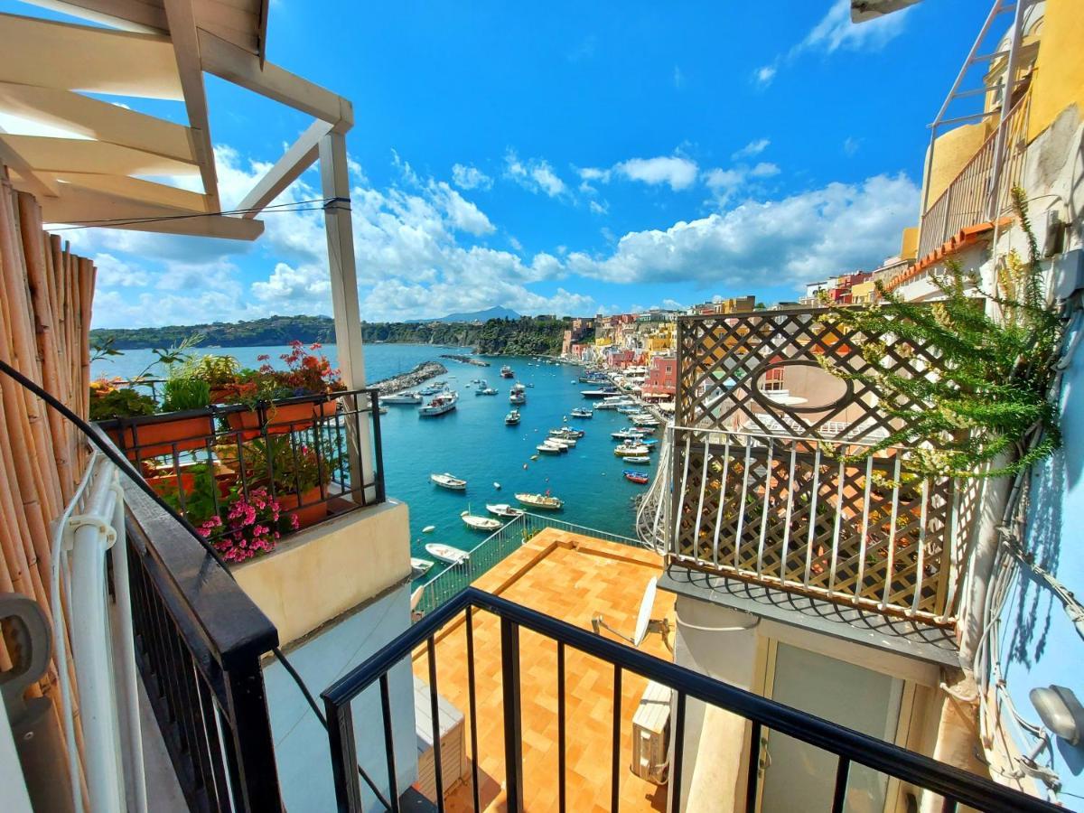 Monolocale Azzurro Procida Lejlighed Eksteriør billede