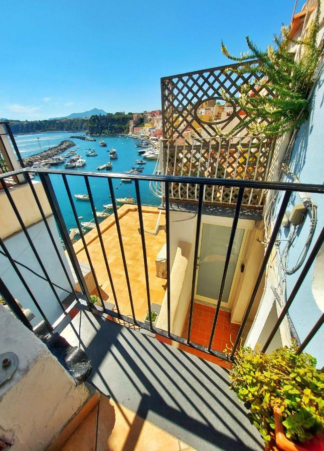 Monolocale Azzurro Procida Lejlighed Eksteriør billede